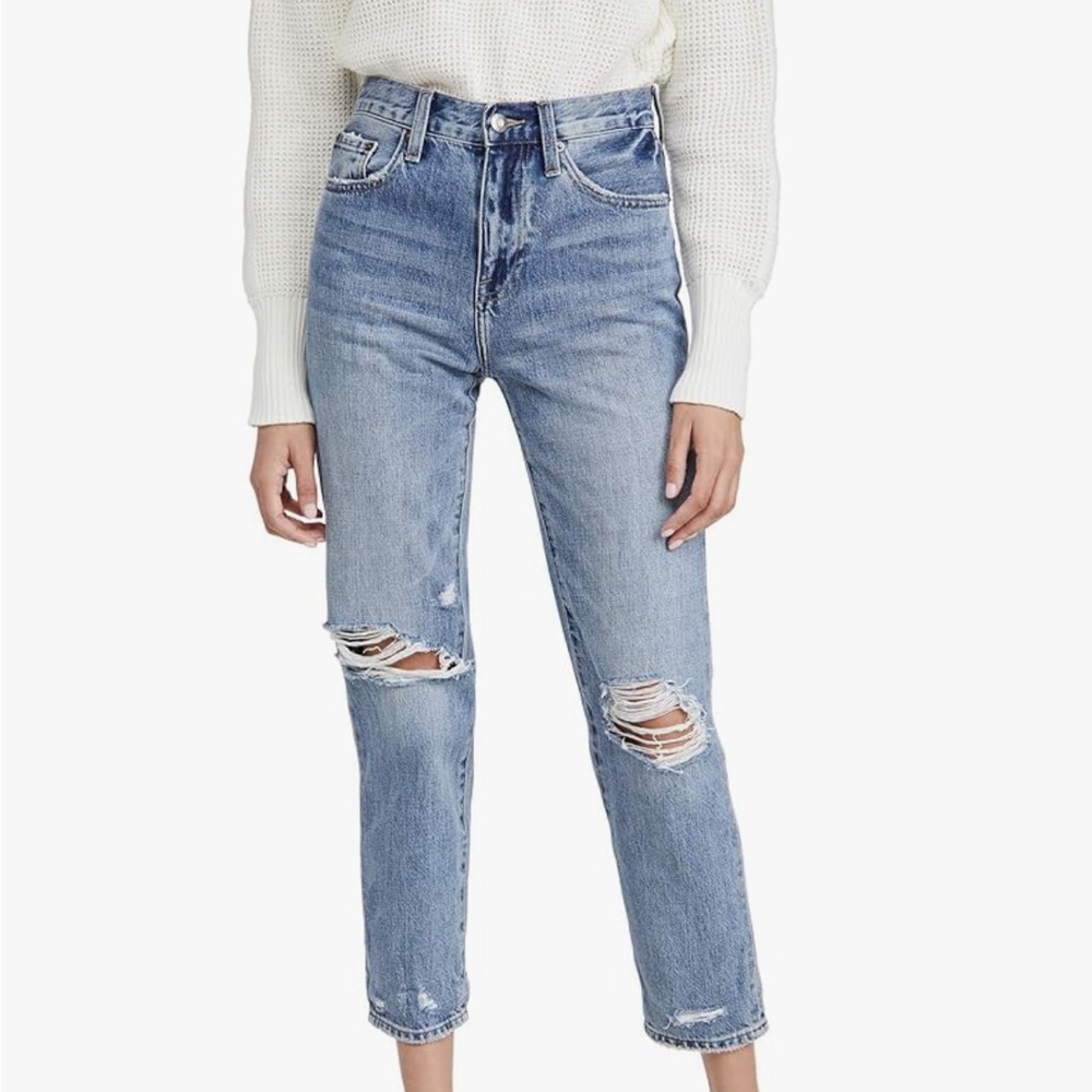 NWT Pistola Presley High Rise Distressed Jeans